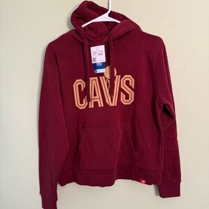 NEW CAVS Maroon Hoodie women secondary Ava NBA